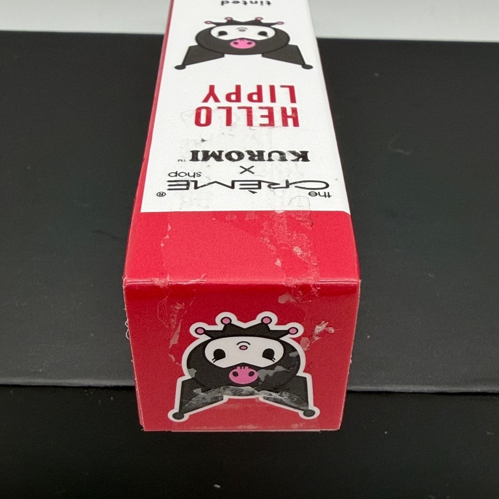 The Crème Shop x Kuromi Hello Lippy Tinted Moisturizing Lip Balm - Rose. BNIB - Picture 6 of 6